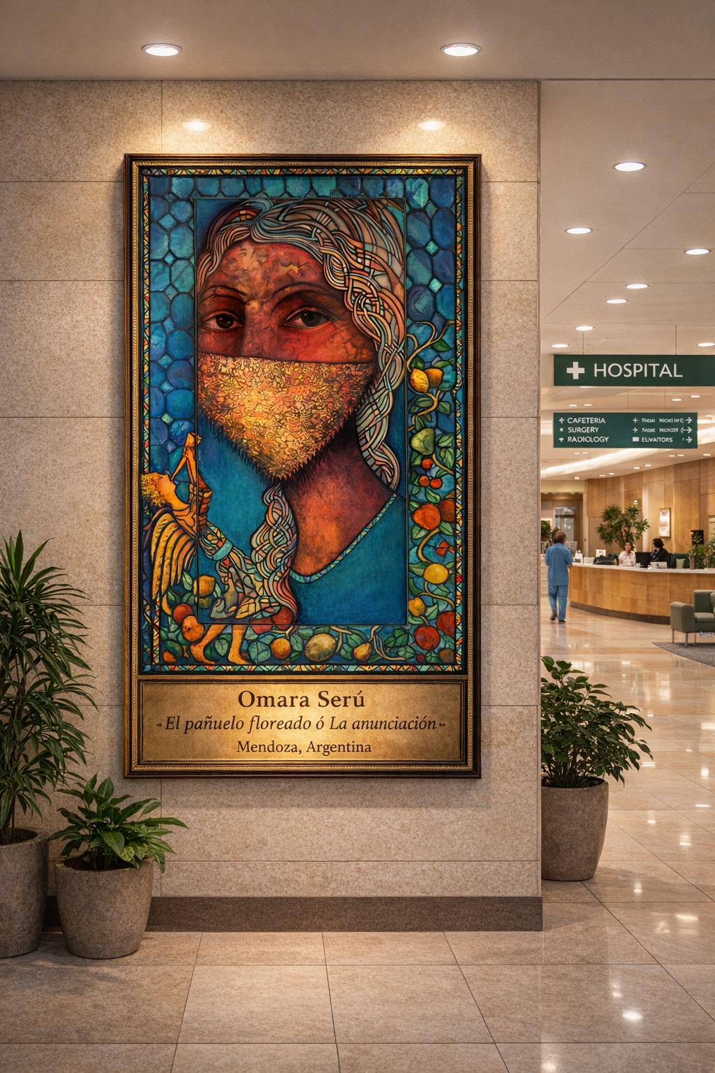 laanunciacon — artwork by Omara Seru